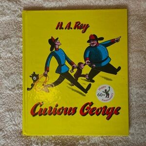 Vintage Curious George Hardcover Children’s Book